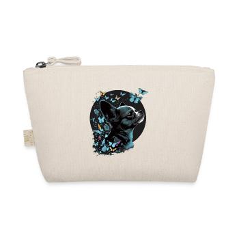 Chihuahua with butterfly |Cute Dog Colorful Nature - Organic Pouch - nature - Front