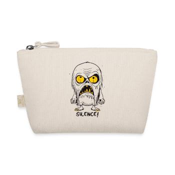 Silence! Monstre de dessin animé en colère - Trousse biologique - nature - Devant