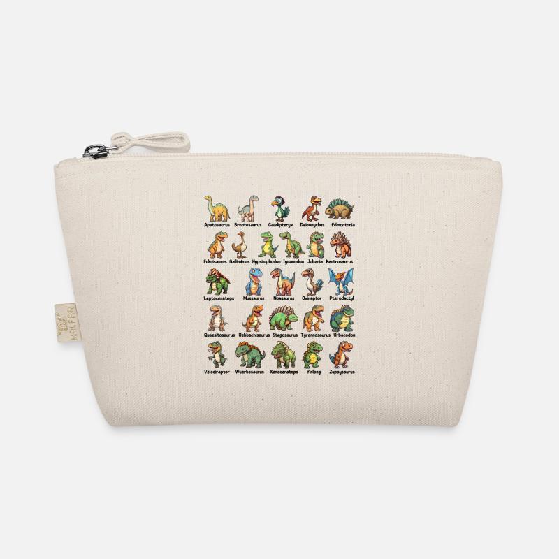 Dinosaur ABC Organic Pouch