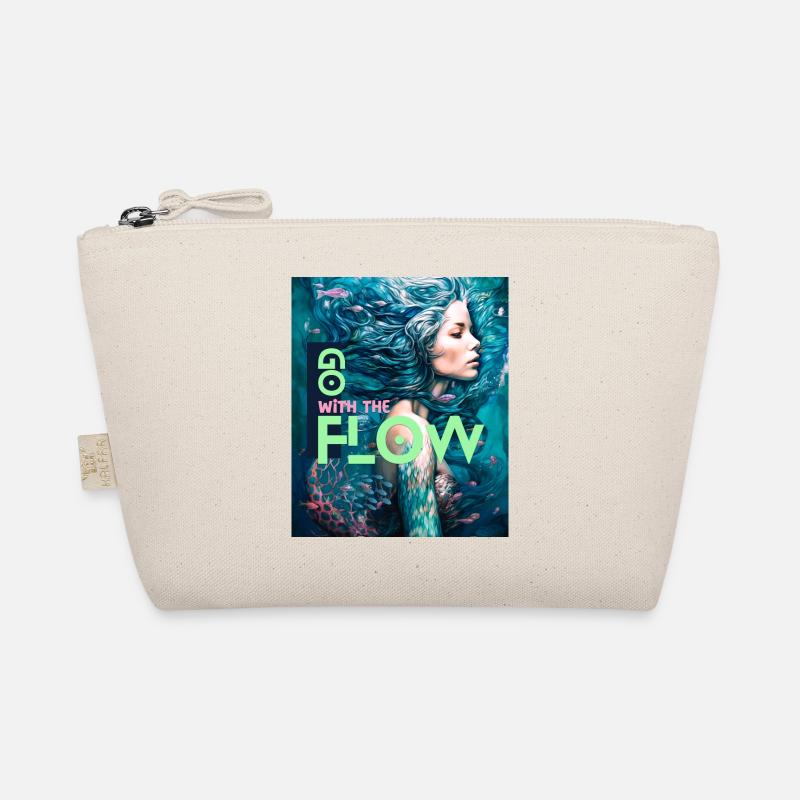 Go whit the flow. Dive and have fun Organic Pouch