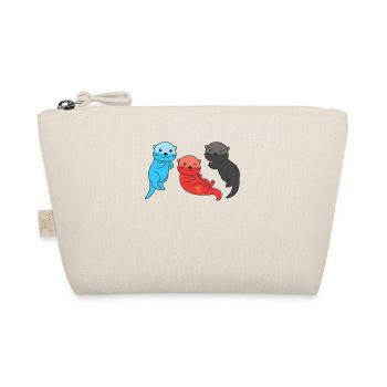 Polyamour Flag Gay Pride LGBTQ Otter - Trousse biologique - nature - Devant