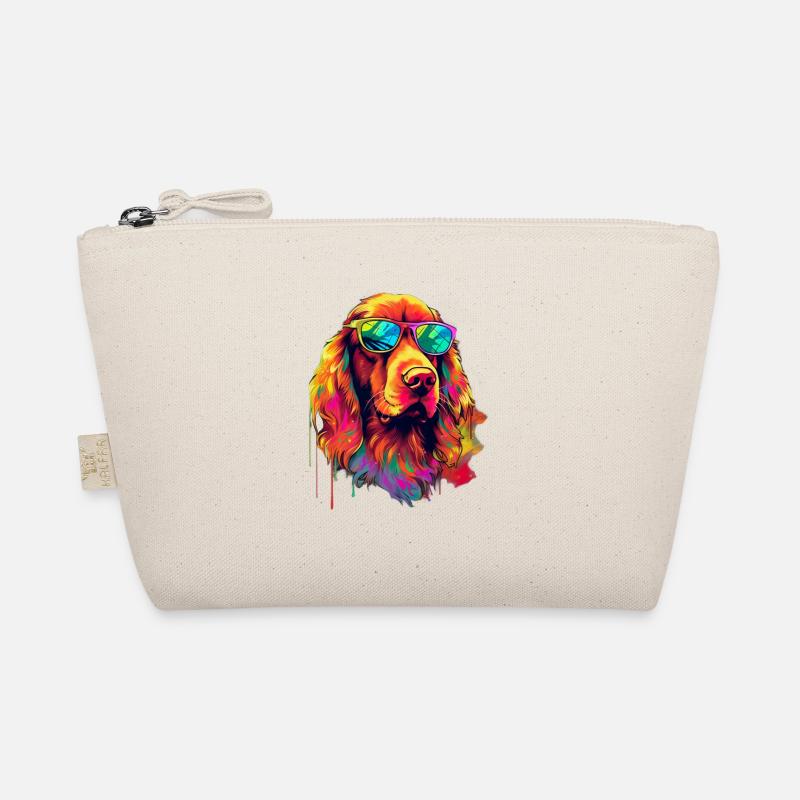 Irish Red Setter Hund Hunderasse Bio-Täschchen