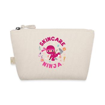 Cute Esthetician Skincare - Organic Pouch - nature - Front