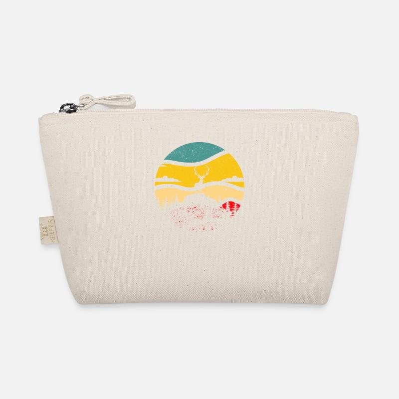 American Elk Hunter Retro Vintage Sun Bow Trousse biologique