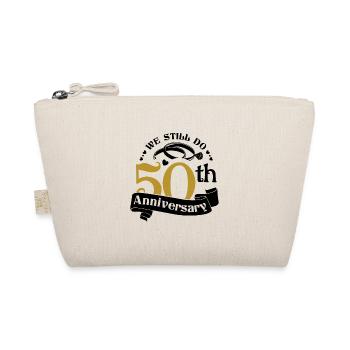 50th Wedding Anniversary Husband Wife Marriage - Organic Pouch - nature - Front