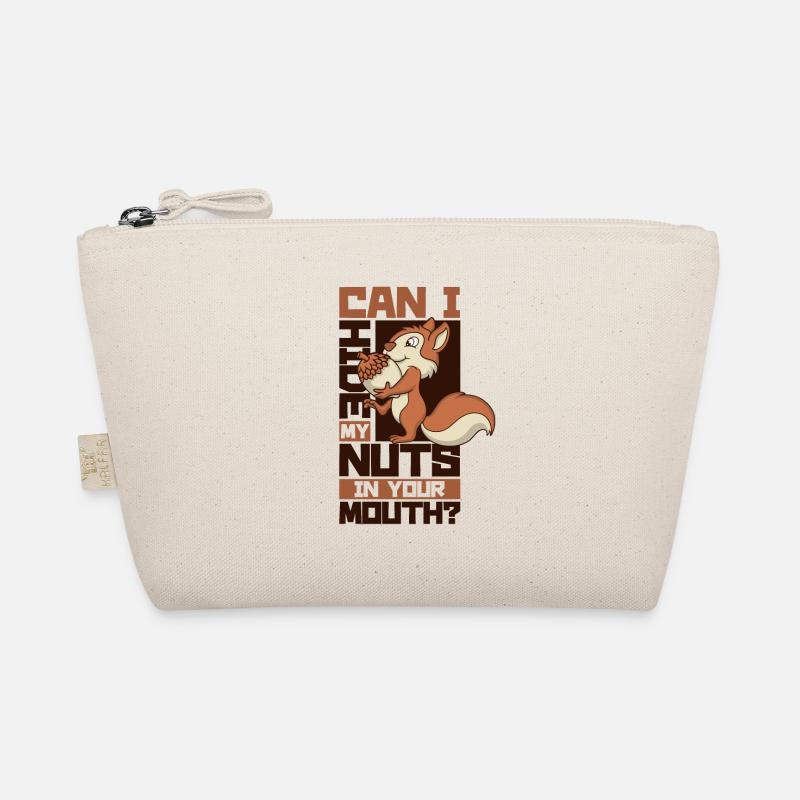 Cache mes noix dans ta bouche écureuil Eichhörnchen Trousse biologique