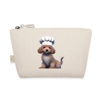 Pudelwelpe Hundeliebe Pudel Hundehalter Hundewelpe - Bio-Täschchen - Natur - Vorne