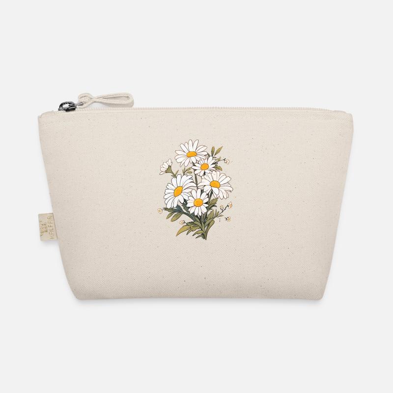 Gänseblümchen Blumen Vintage Lover Cool Gänseblümchen Neuheit Bio-Täschchen