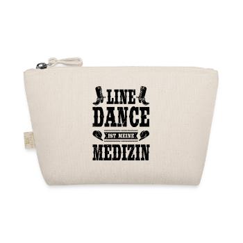 Line Dance Linedance tanzen Linedancing Geschenk - Bio-Täschchen - Natur - Vorne