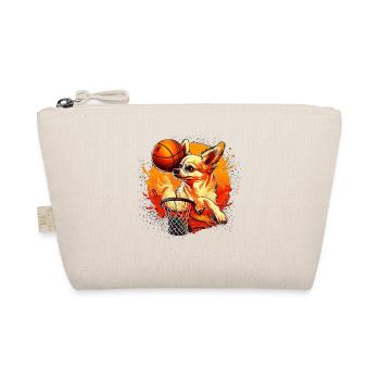 Chihuahua | Basketball | Player | Sport | Dunk | - Organic Pouch - nature - Front