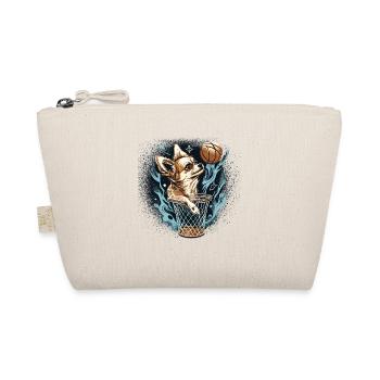 Chihuahua | Basketball | Player | Sport | Dunk | - Organic Pouch - nature - Front