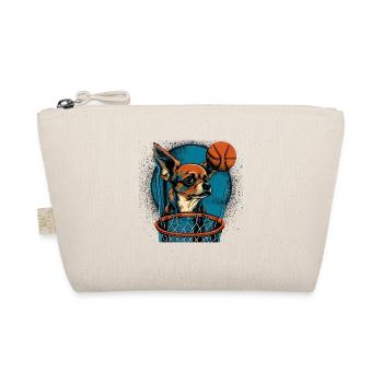 Chihuahua | Basketball | Player | Sport | Dunk | - Organic Pouch - nature - Front