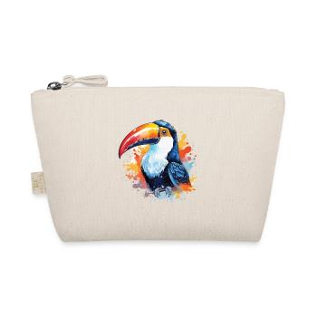 Toucan Aquarelle Portrait - Trousse biologique - nature - Devant