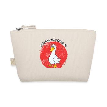 Time to goose things up - Organic Pouch - nature - Front