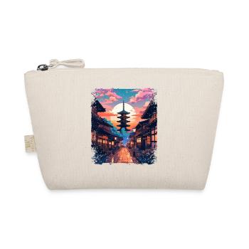 Japon Alpes japonaises Takayama Village Vaporwave - Trousse biologique - nature - Devant