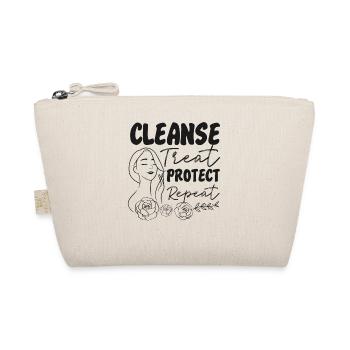 Cute Licensed Esthetician Skincare - Bio-Täschchen - Natur - Vorne