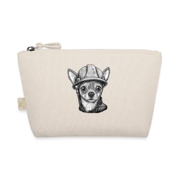 Chihuahua | Construction Worker | Construction | - Organic Pouch - nature - Front