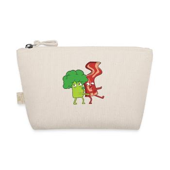 Brocolli Bacon Love - Organic Pouch - nature - Front