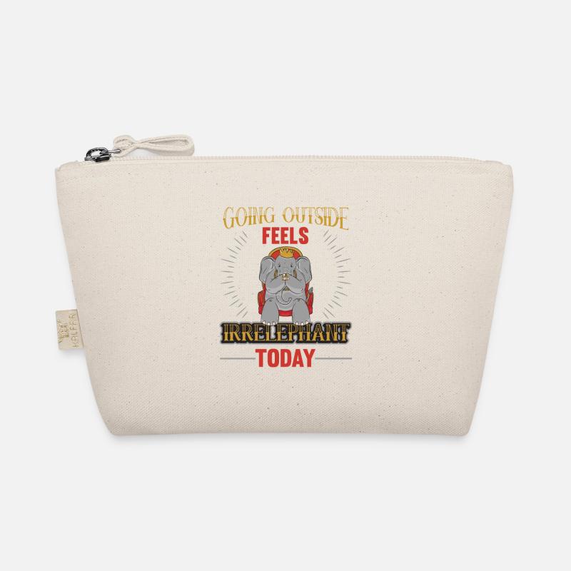 Going outside today feels lazy Organic Pouch