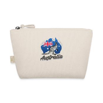 Australien, Tourist, Travel, Kangoroo - Bio-Täschchen - Natur - Vorne