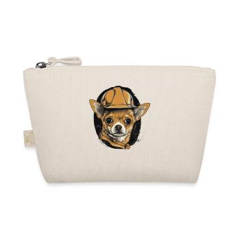 Chihuahua | Construction Worker | Construction | - Organic Pouch - nature - Front