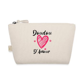 Doudou D Amour Cadeaux St Valentin - Trousse biologique - nature - Devant