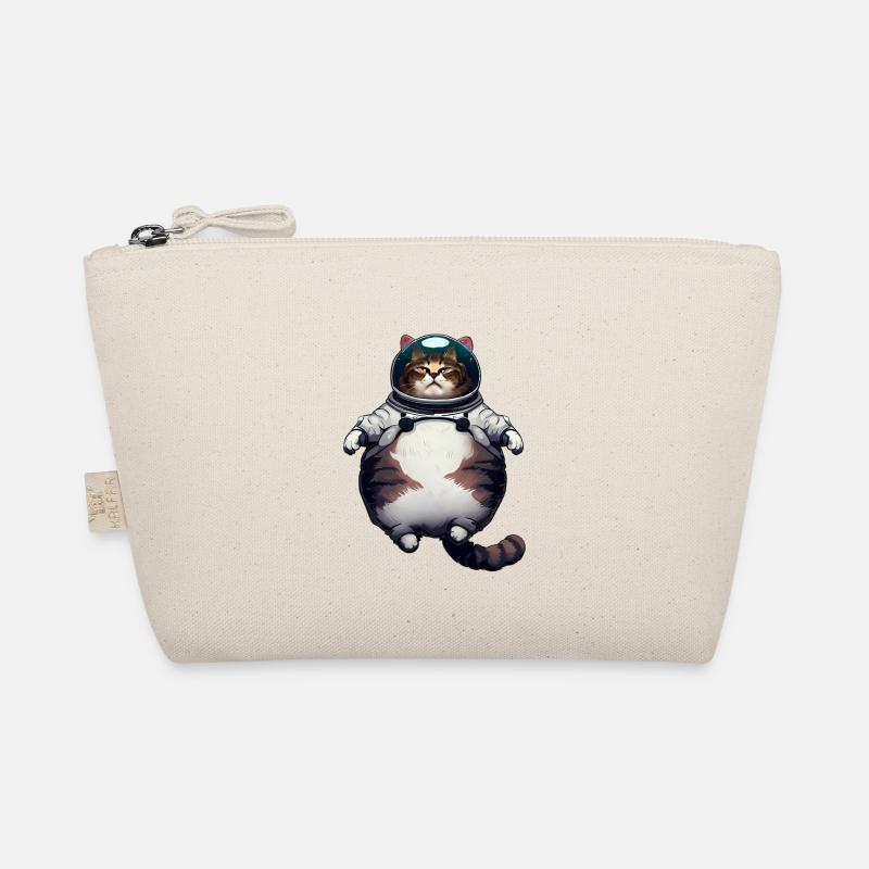 Fette Astronaut Katze Bio-Täschchen