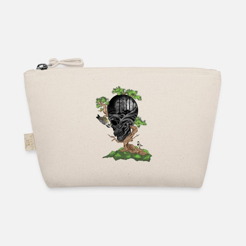 Tree Skull Bio-Täschchen
