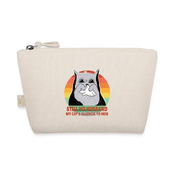 My cat is allergic to men - Bio-Täschchen - Natur - Vorne