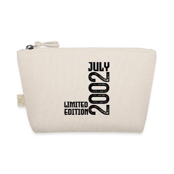 Gift July 2002. Anniversary July 2002. - Organic Pouch - nature - Front