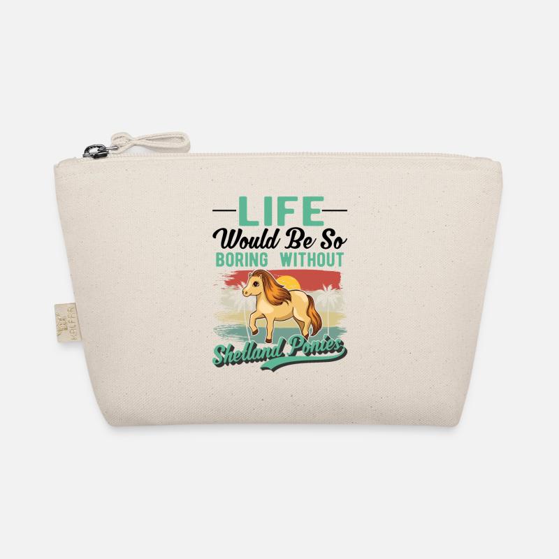 Shetland Pony Geschenk Shetty Bio-Täschchen