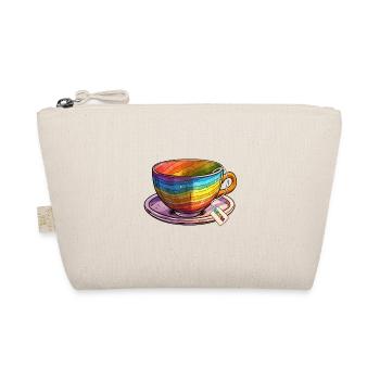 LGBTQIA+ LGBTQ LGBT Gay Pride LGBTea - Bio-Täschchen - Natur - Vorne
