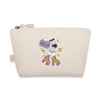 Girl skating - Organic Pouch - nature - Front