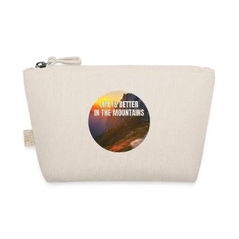 Mountains Hiking Mountain Hiking Hiking Mountain Hikers - Organic Pouch - nature - Front