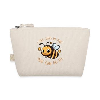 Biene Bee Witzg - Organic Pouch - nature - Front