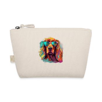 Irish Red Setter Hund Hunderasse - Bio-Täschchen - Natur - Vorne