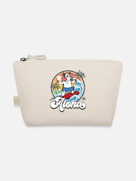 Aloha Hawaiian Hawaiian Surfer Surfing - Trousse biologique - nature - Devant