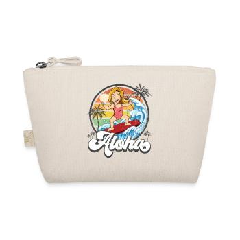 Aloha Hawaïen Hawaïen Surfeur Surf - Trousse biologique - nature - Devant