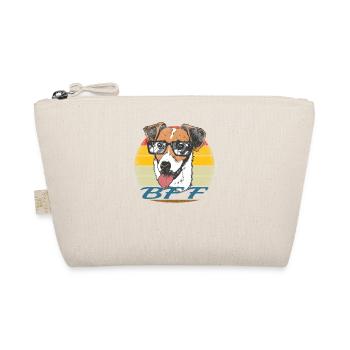Hundezubehör Terrier Hundebesitzer - Bio-Täschchen - Natur - Vorne
