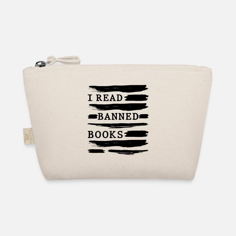 I Read Banned Book Book Lover Reader Read Organic Pouch