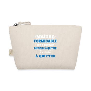 Maître formidable idée cadeau maître d'école - Trousse biologique - nature - Devant
