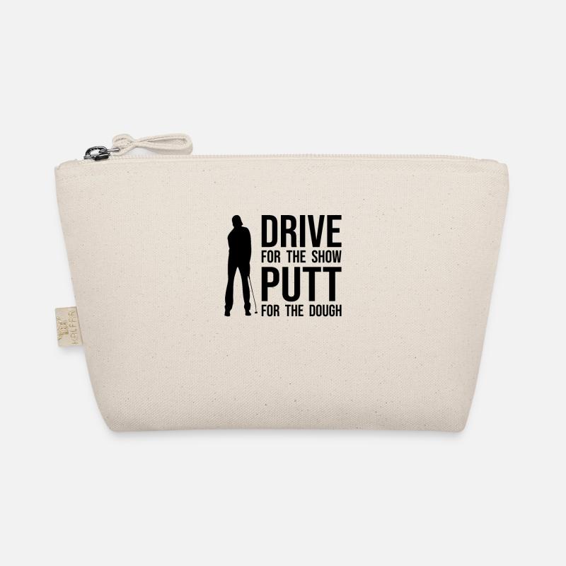 Lustiger Golfer Spruch - Driver Putter witzig Bio-Täschchen