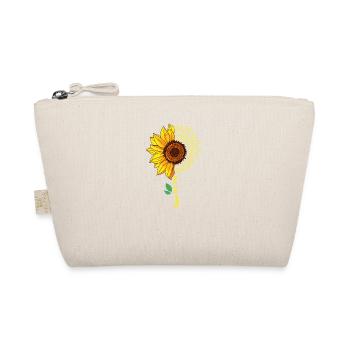 Gebärdensprache ASL American Sunflower Lover Teilen - Bio-Täschchen - Natur - Vorne