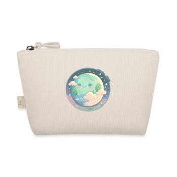 Earth Happy Cute Space Science Planet Environment - Organic Pouch - nature - Front