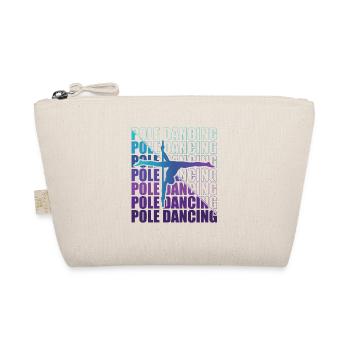 Pole Dance Dancer, Pole Dance, Pole Dancing - Organic Pouch - nature - Front
