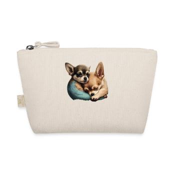 Chihuahua Welpen - Niedliche kleine Hunde Liebe - Bio-Täschchen - Natur - Vorne