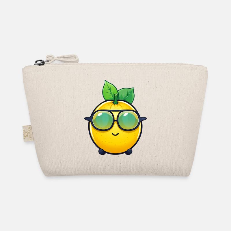 Coole Zitrone - Erfrischende Limonaden-Design Bio-Täschchen
