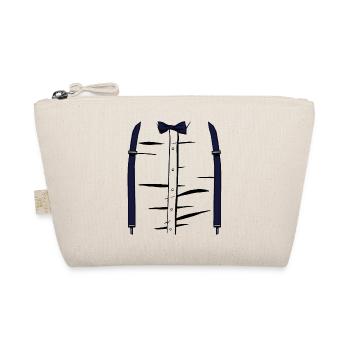 Bretelles nœud papillon Saint-Valentin et retour à - Trousse biologique - nature - Devant
