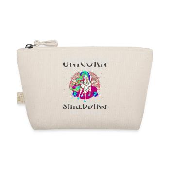 Goth Rock Satan Girl Woman Festivals Death Metal - Organic Pouch - nature - Front