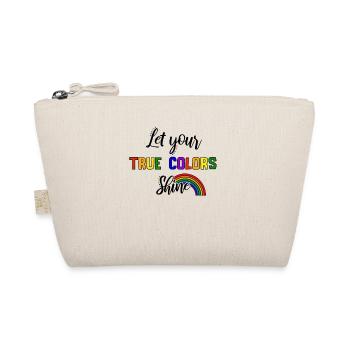 Pride LGBT love wins, we are queer and proud - Organic Pouch - nature - Front